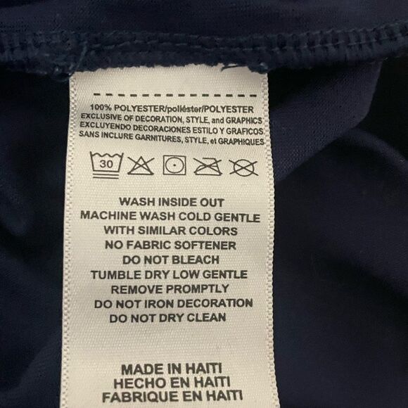 🟢NFL Team Apparel New England Patriot's Tom Brady 12 Blue T Shirt Size M - Picture 4 of 5